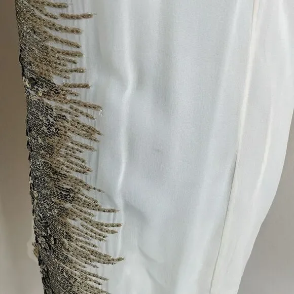 Adam sheer silk sequins mini dress - Picture 7 of 9